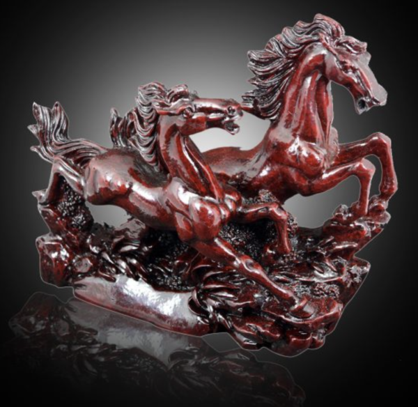 2 / Two Red Running Horse