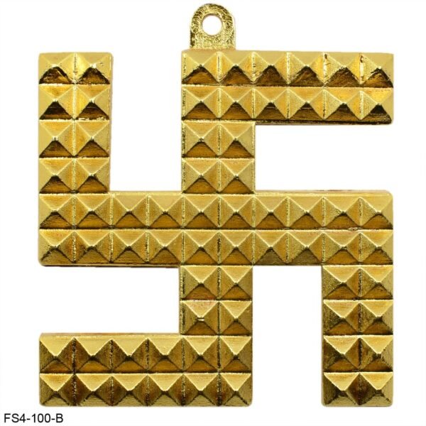 Swastik Pyramid Vastu Yantra Golden