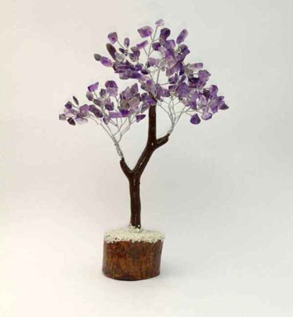Amethyst Gemstone Tree Charged